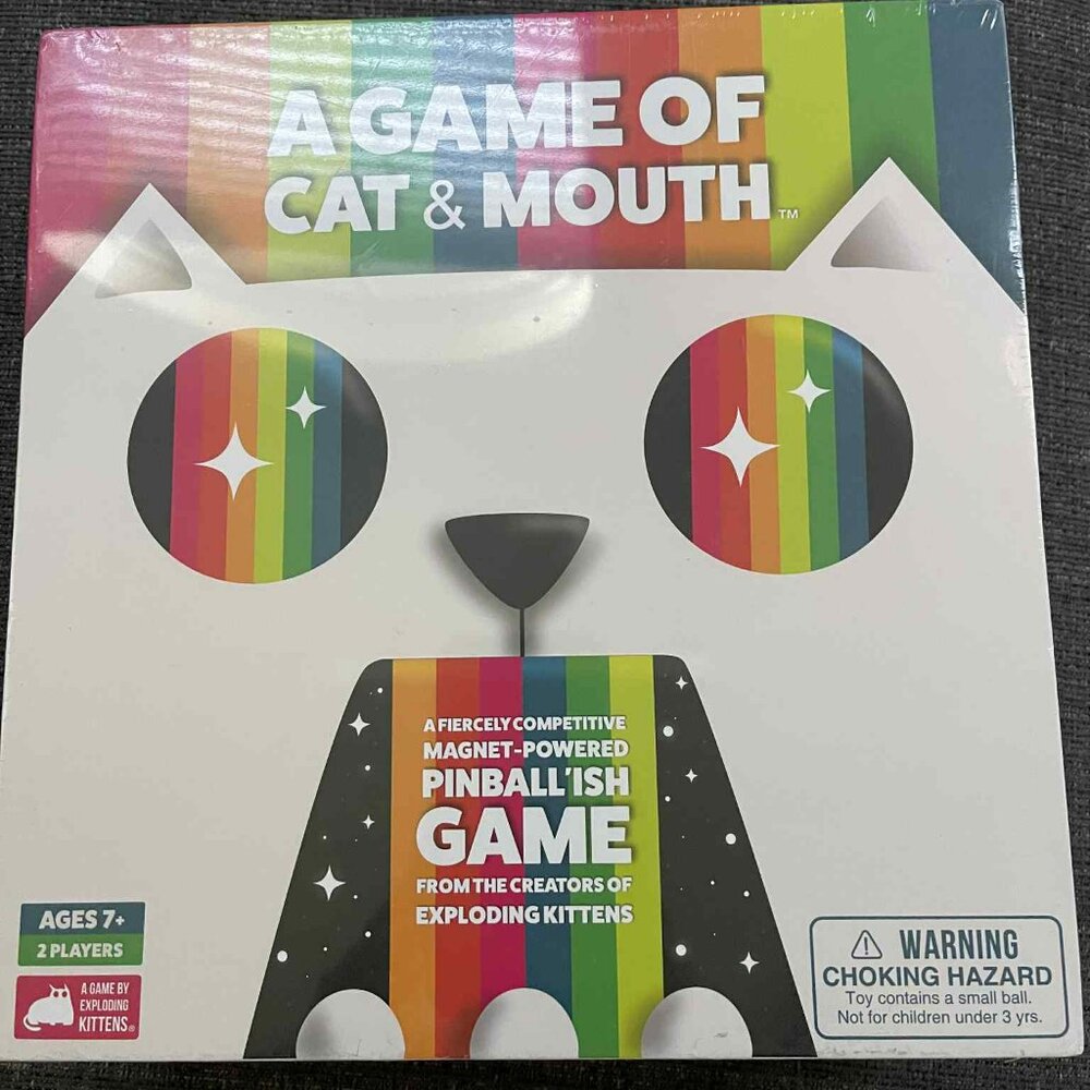 NEW IN BOX UNOPENED A Game of Cat and Mouth by Exploding Kittens